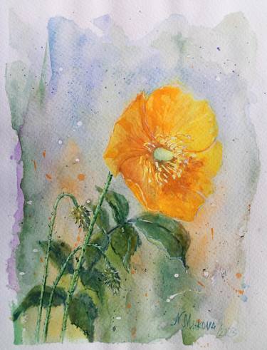 Original Impressionism Floral Paintings by Nina Mitkova