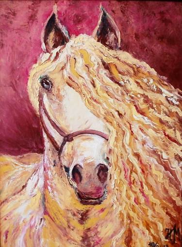 Original Portraiture Horse Paintings by Nina Mitkova