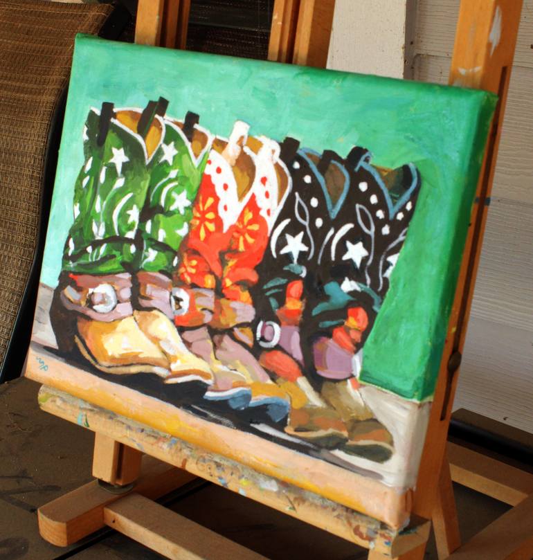 Original Impressionism Still Life Painting by Melinda Patrick