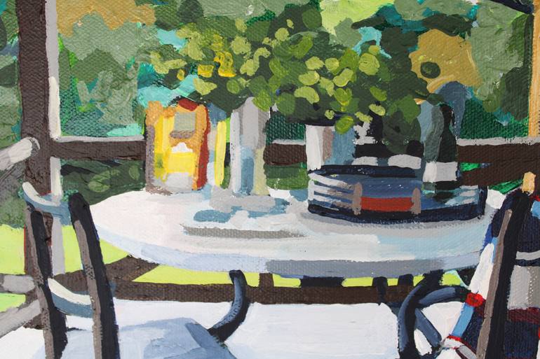 Original Impressionism Landscape Painting by Melinda Patrick
