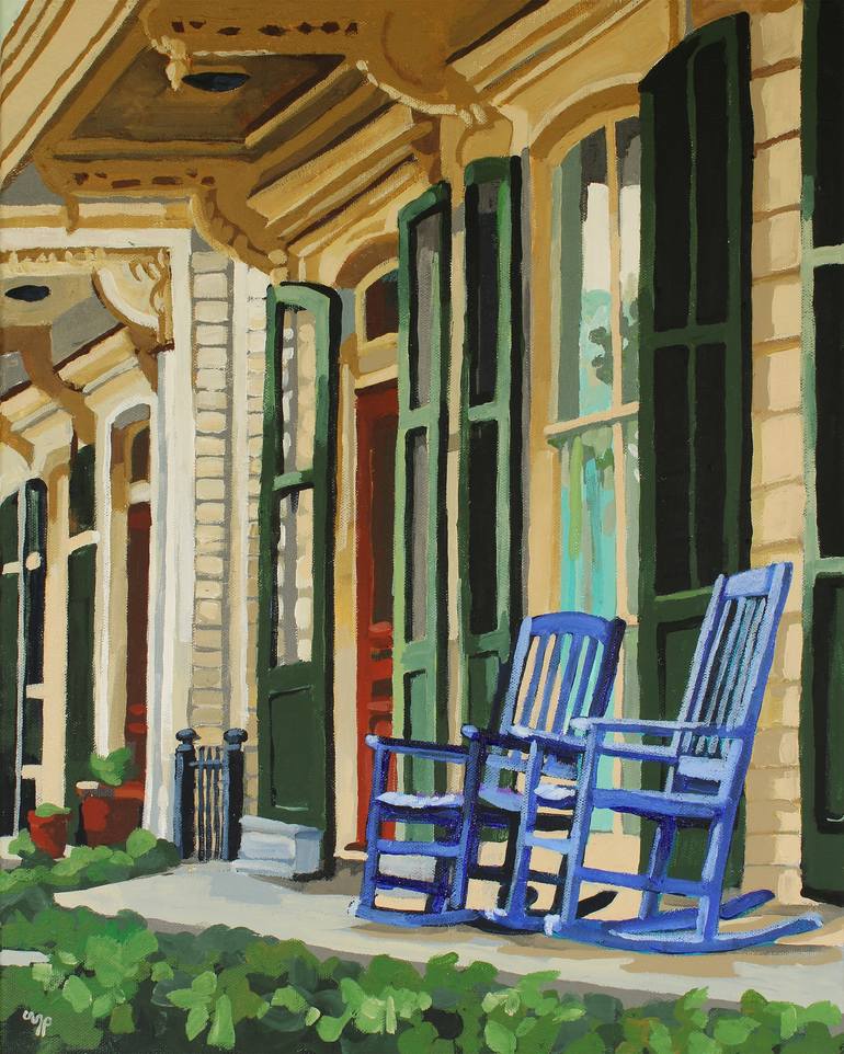 Print of Impressionism Architecture Paintings by Melinda Patrick
