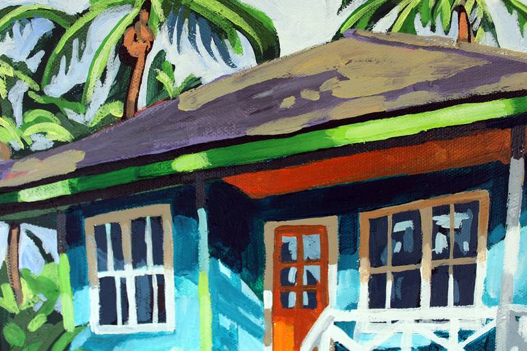 Original Impressionism Architecture Painting by Melinda Patrick