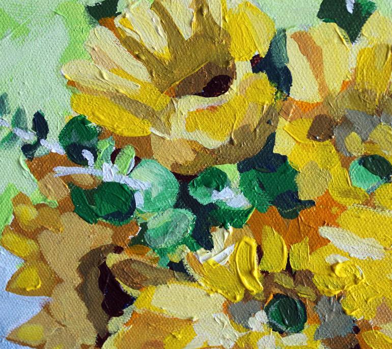 Original Impressionism Floral Painting by Melinda Patrick