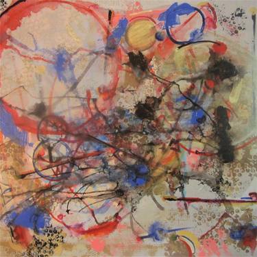 Original Abstract Expressionism Abstract Paintings by Lee PIERCE