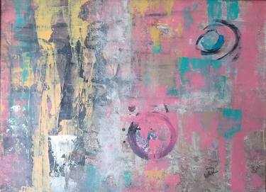 Original Abstract Expressionism Abstract Painting by Lee Pierce