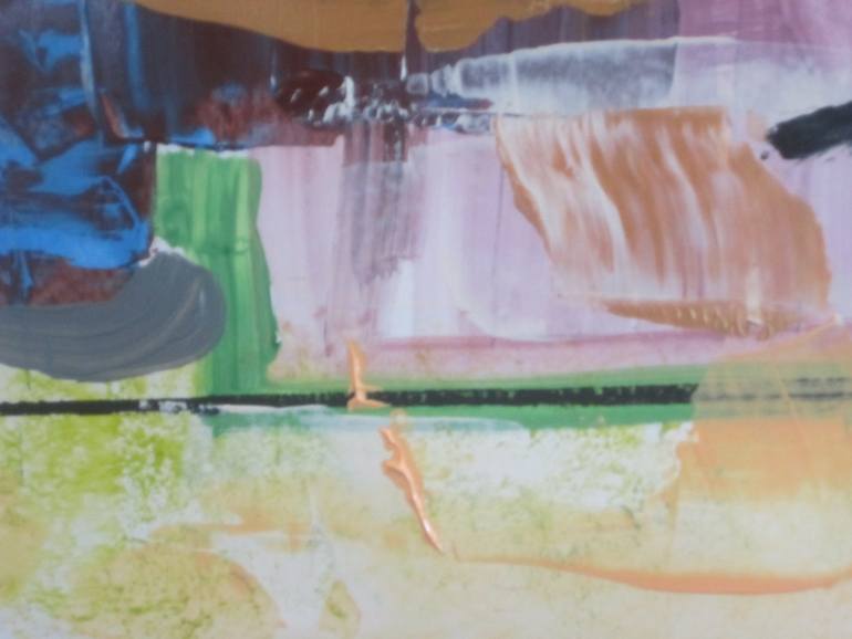 Original Abstract Expressionism Abstract Painting by Lee Pierce