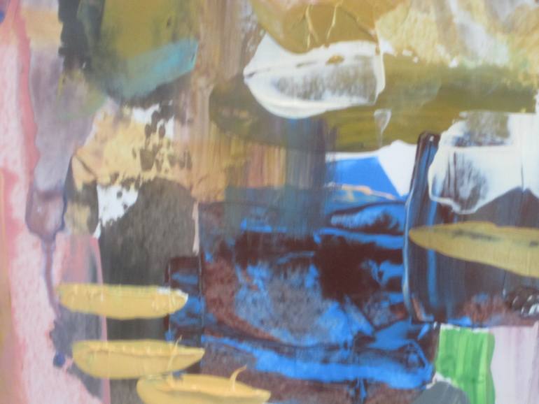 Original Abstract Expressionism Abstract Painting by Lee Pierce