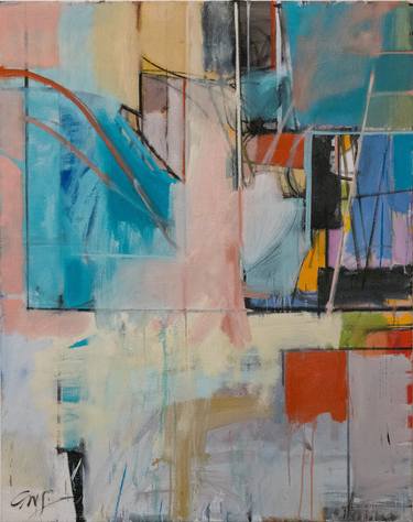 Original Abstract Expressionism Abstract Paintings by Craig Marshall Smith