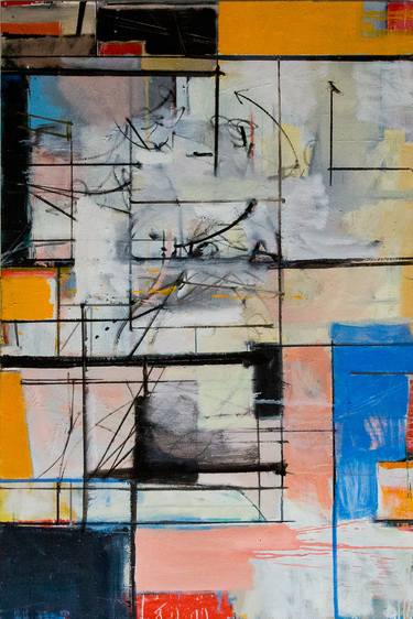 Original Abstract Expressionism Abstract Paintings by Craig Marshall Smith