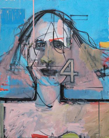 Original Abstract Portrait Paintings by Craig Marshall Smith