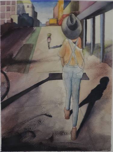Print of Figurative Women Paintings by David Abelson