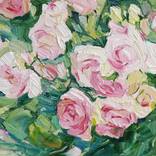 Pink Roses by Lia Aminov
