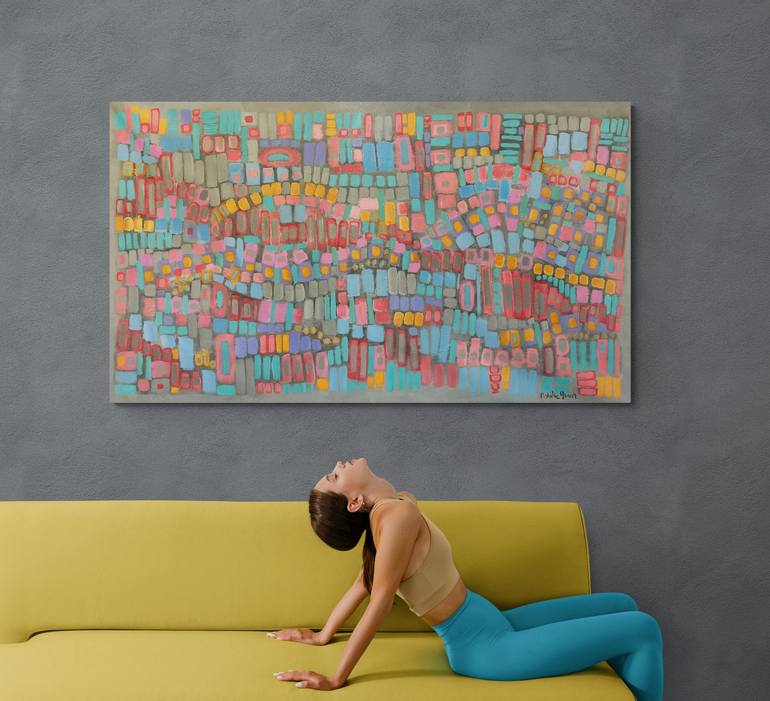 Original Contemporary Abstract Painting by Natalie Green