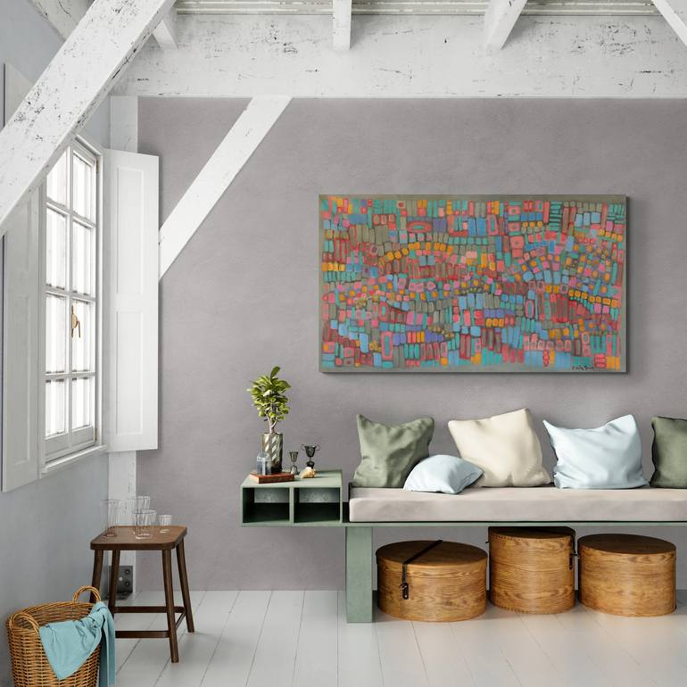 Original Contemporary Abstract Painting by Natalie Green