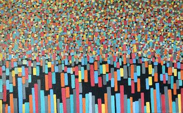 Original Abstract Expressionism Abstract Painting by Natalie Green