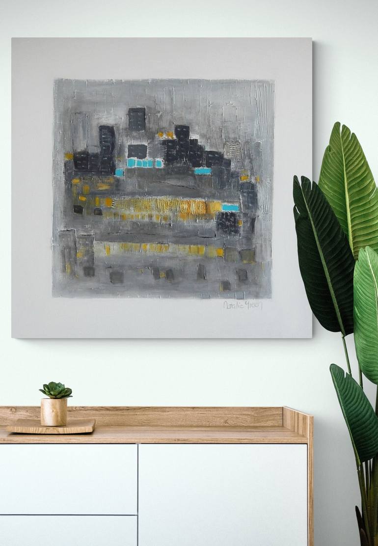 Original Abstract Painting by Natalie Green