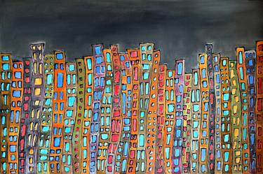 Print of Abstract Architecture Paintings by Natalie Green