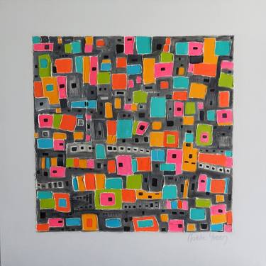 Print of Pop Art Abstract Paintings by Natalie Green