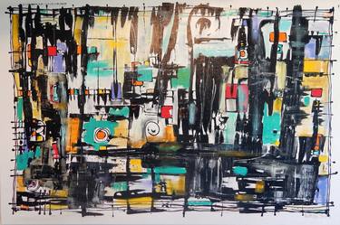 Print of Modern Abstract Paintings by Natalie Green