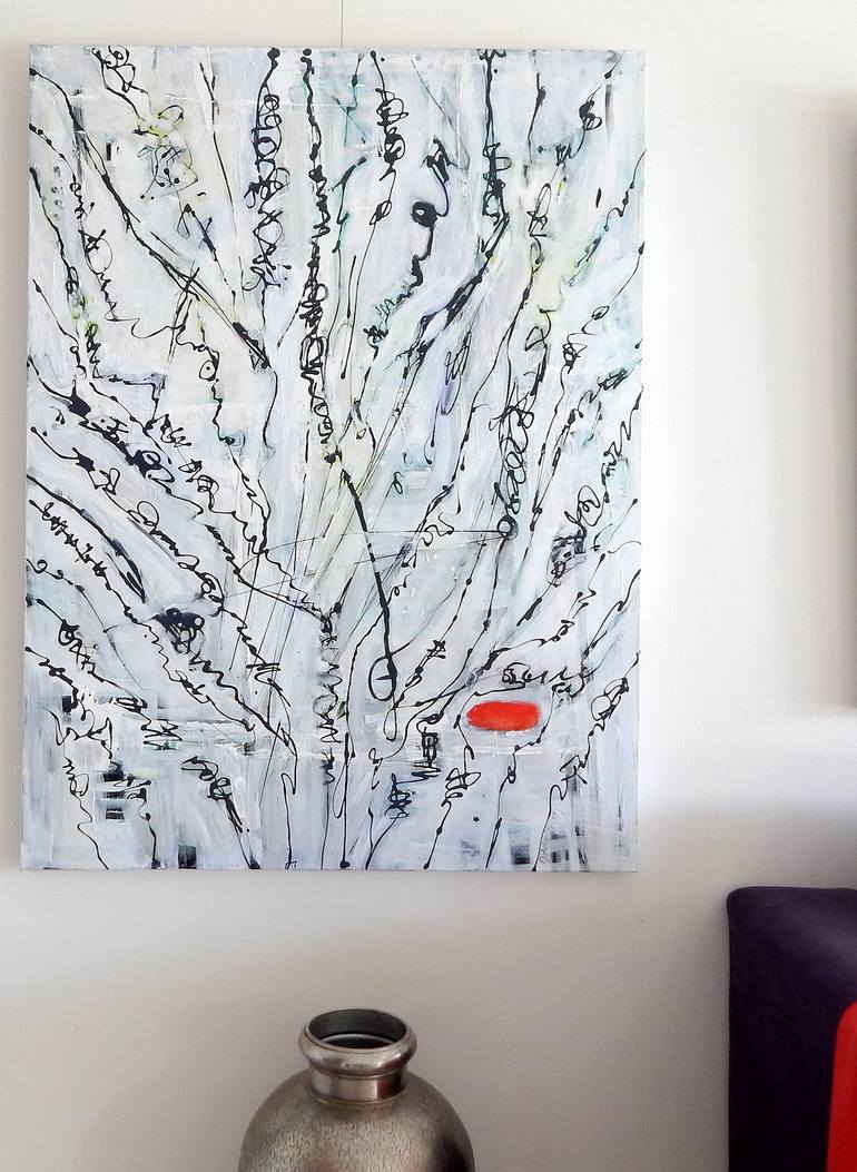 Original Abstract Interiors Painting by Natalie Green