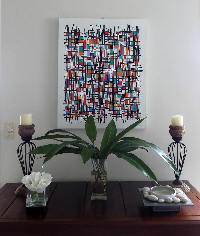Original Expressionism Abstract Painting by Natalie Green