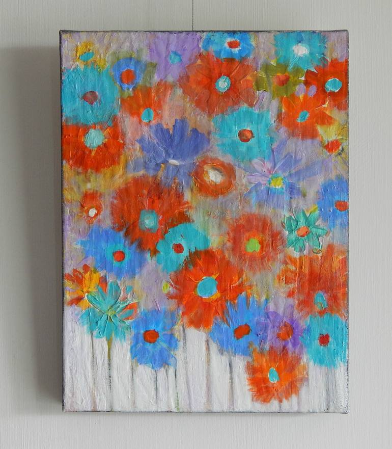 Original Floral Painting by Natalie Green