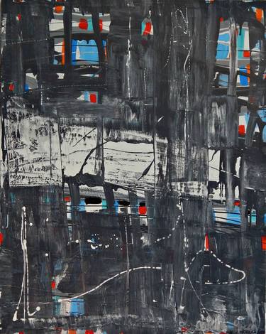 Print of Abstract Expressionism Interiors Paintings by Natalie Green