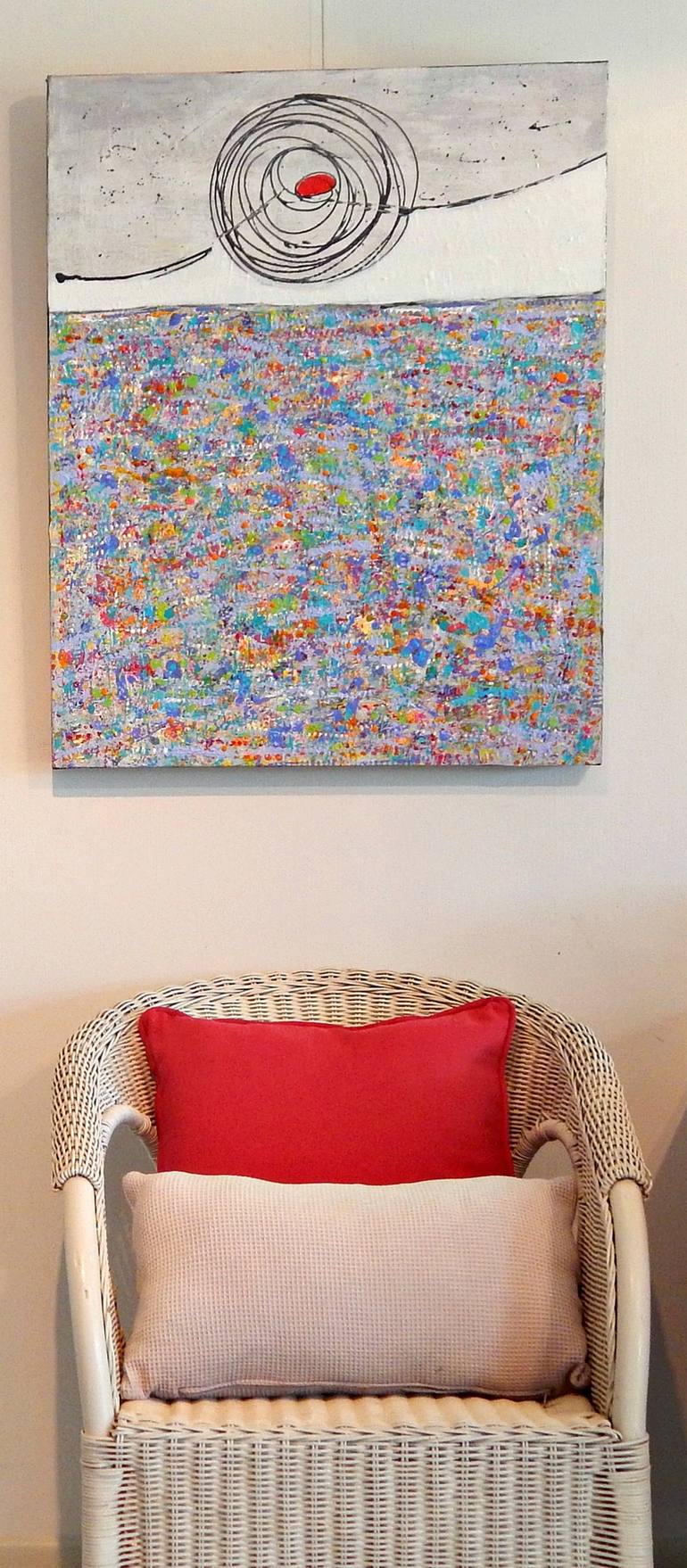Original Modern Abstract Painting by Natalie Green