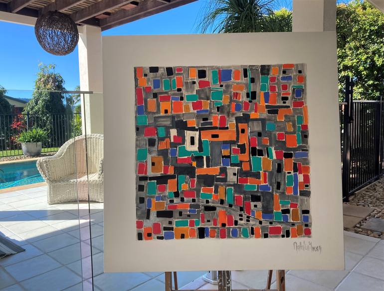 Original Abstract Painting by Natalie Green