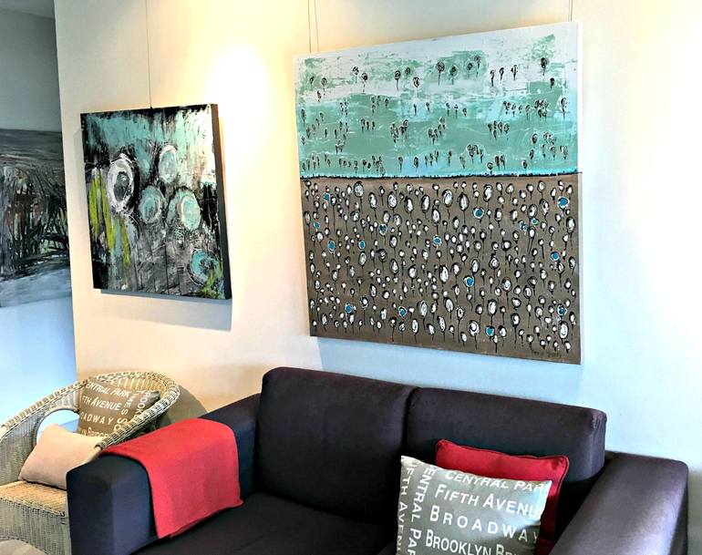 Original Expressionism Abstract Painting by Natalie Green