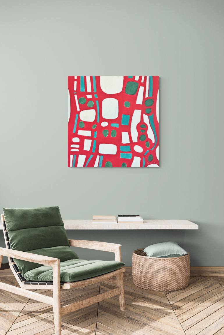 Original Minimalism Abstract Painting by Natalie Green