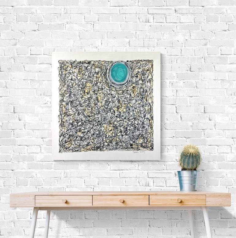 Original Abstract Painting by Natalie Green