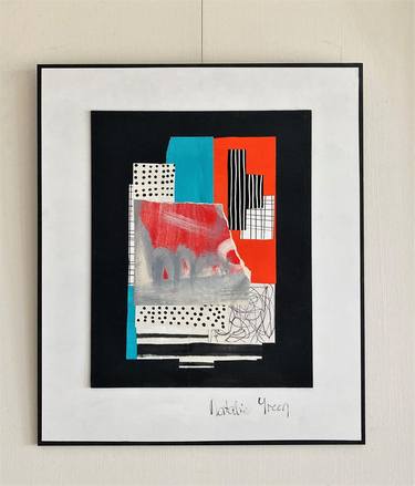 Original Abstract Collage by Natalie Green