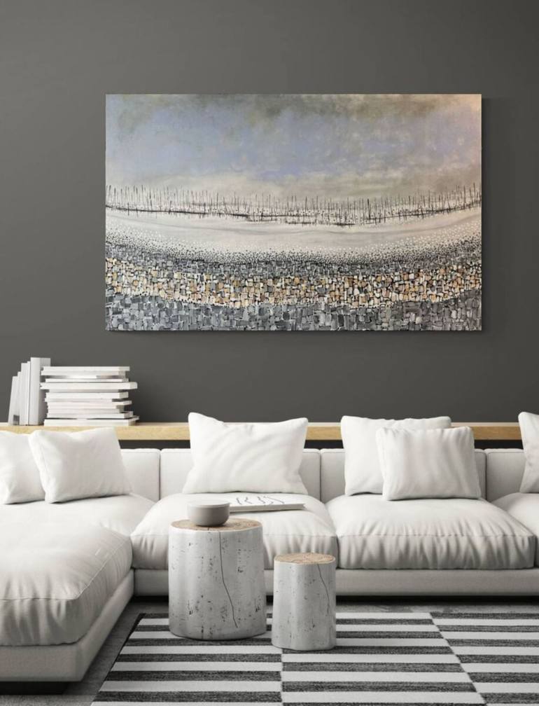 Original Abstract Expressionism Abstract Painting by Natalie Green