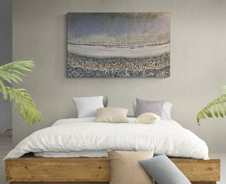 Original Abstract Expressionism Abstract Painting by Natalie Green