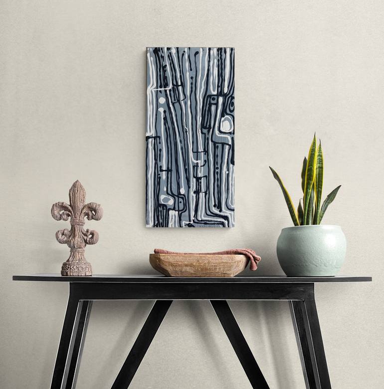 Original Abstract Expressionism Abstract Painting by Natalie Green