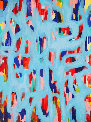 Original Abstract Travel Paintings by Veronica Formos