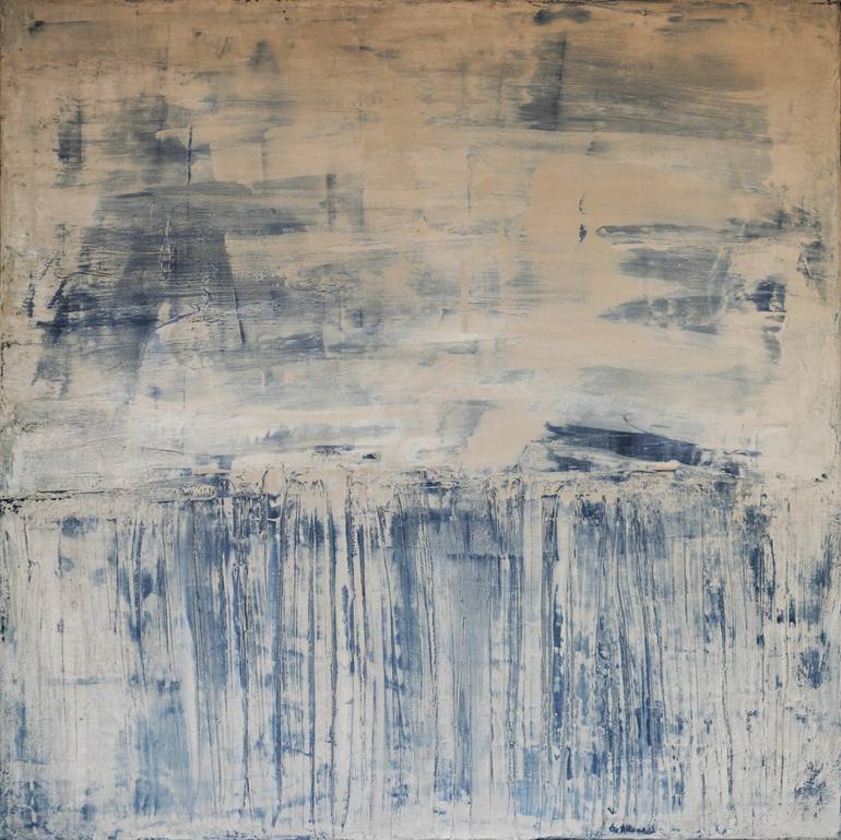 Original Minimalism Abstract Painting by Veronica Formos