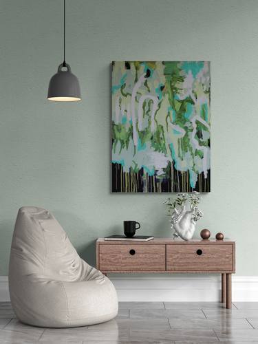 Original Abstract Paintings by Veronica Formos