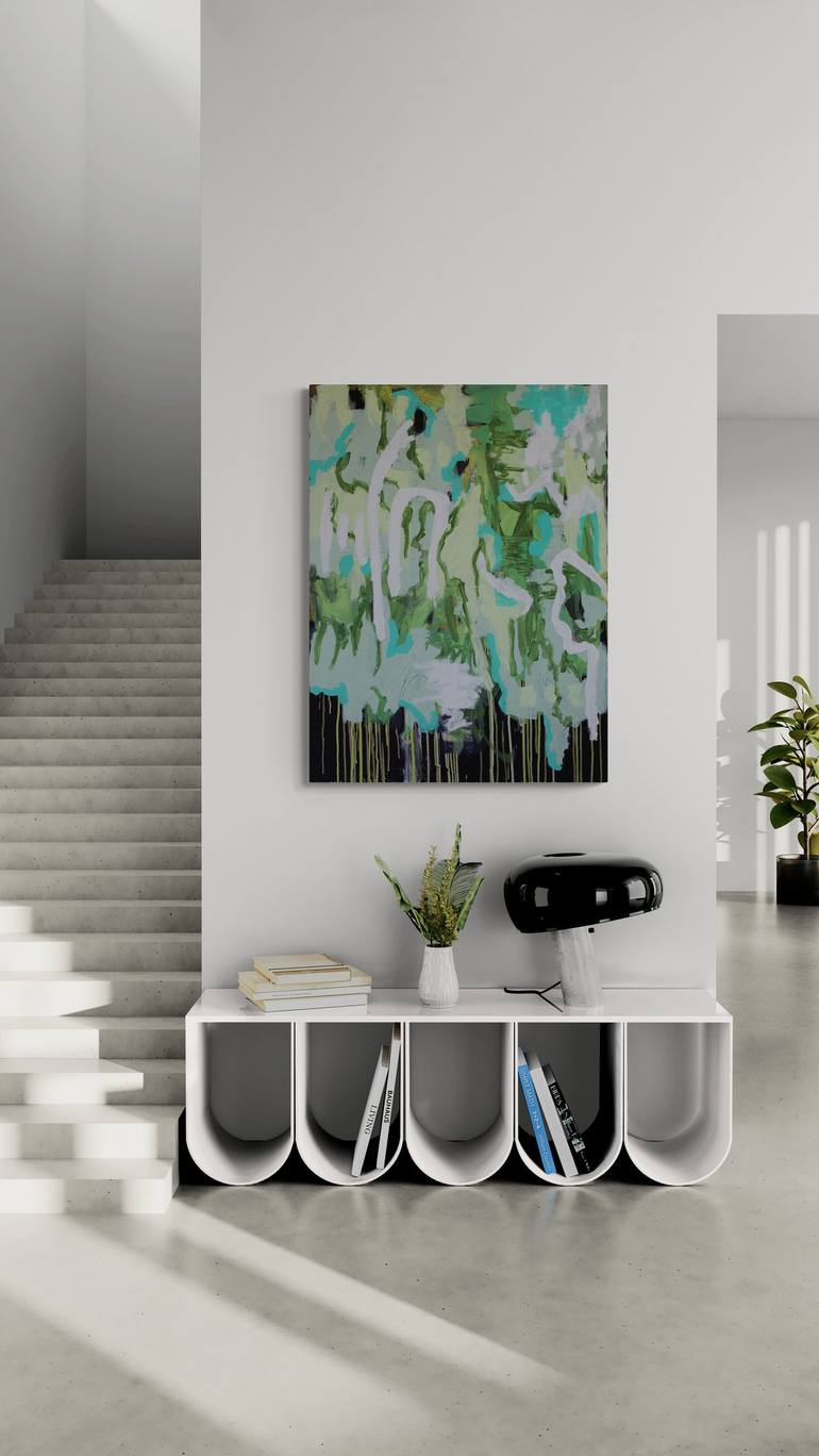 Original Abstract Painting by Veronica Formos