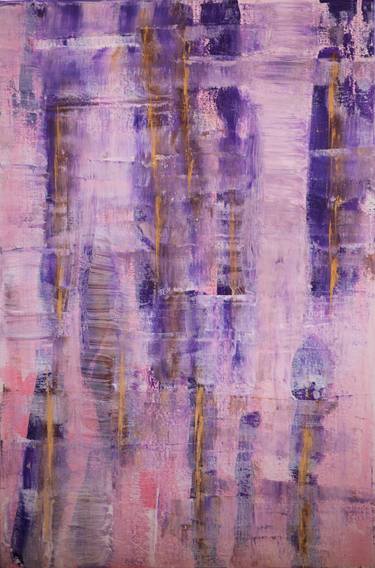 Original Abstract Expressionism Abstract Paintings by Veronica Formos