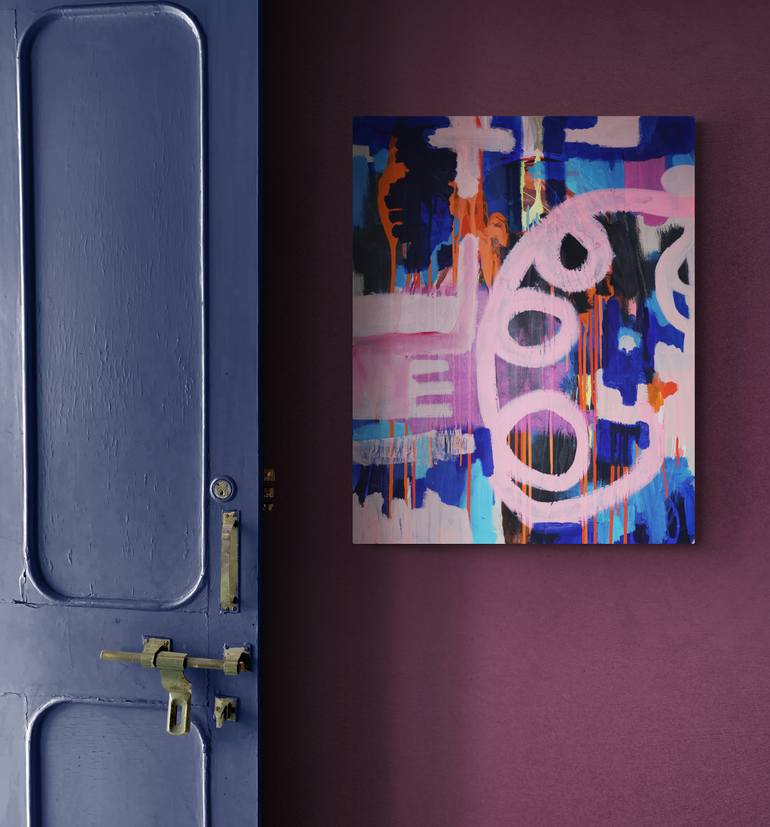 Original Abstract Light Painting by Veronica Formos