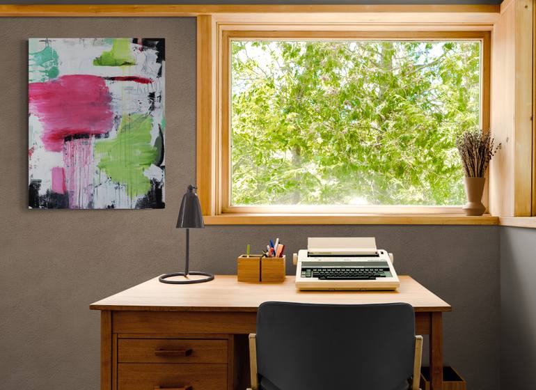 Original Abstract Nature Painting by Veronica Formos