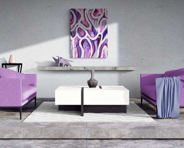 Original Contemporary Abstract Painting by Veronica Formos