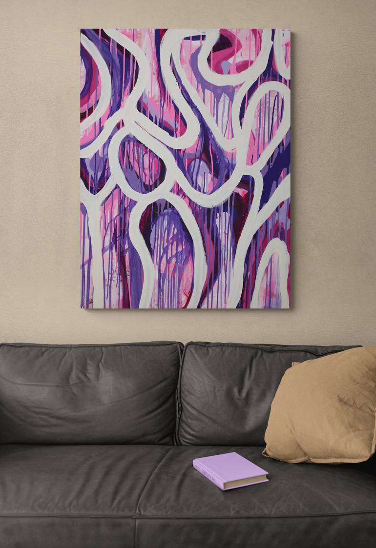 Original Contemporary Abstract Painting by Veronica Formos