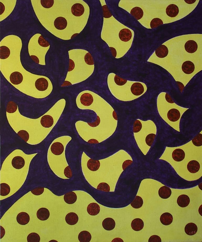 Original Modern Abstract Paintings by George Pedder-Smith