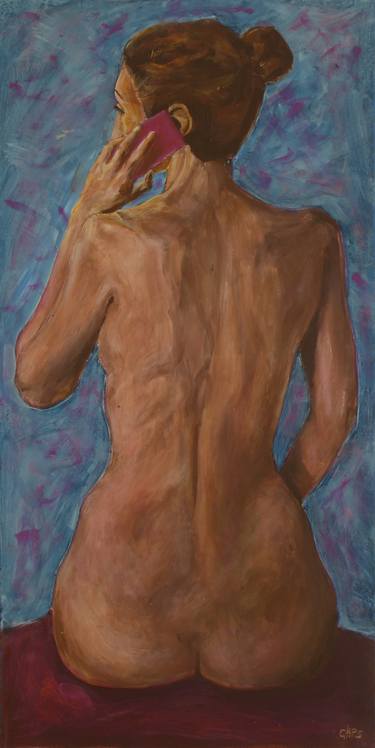 Original Figurative Nude Paintings by George Pedder-Smith