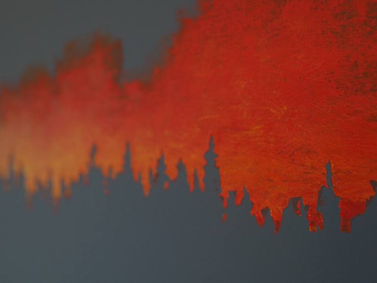 Original Minimalism Landscape Painting by Robert Motelski