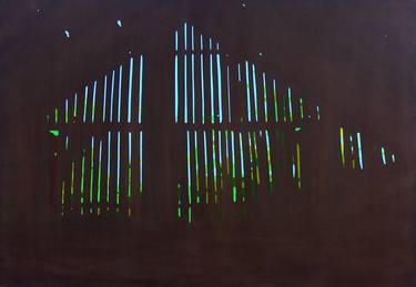 Print of Abstract Architecture Paintings by Robert Motelski