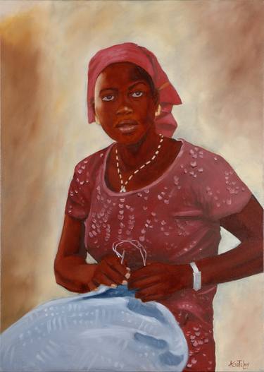 Original Contemporary Women Painting by André Chatelain